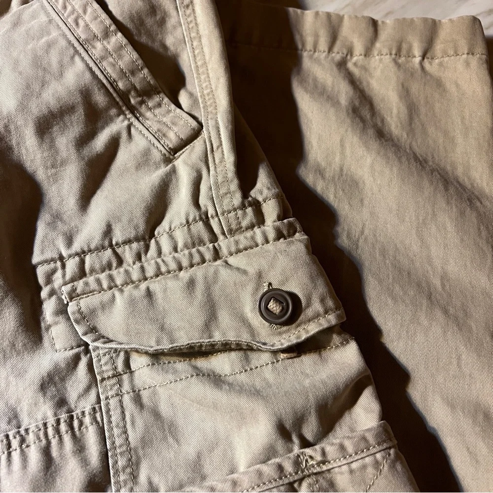 Eddie Bauer Cargo Pants Very Good Condition 100% Cotton Size 36x34 - Picture 14 of 16